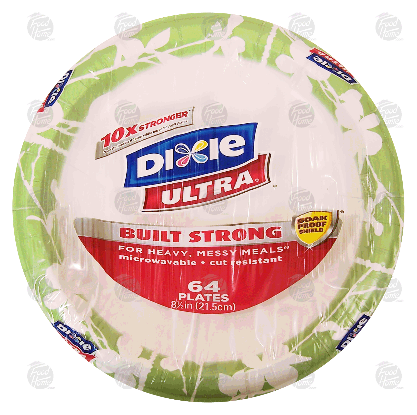 Dixie Ultra plates, microwavable, cut resistant, soak proof shield Full-Size Picture